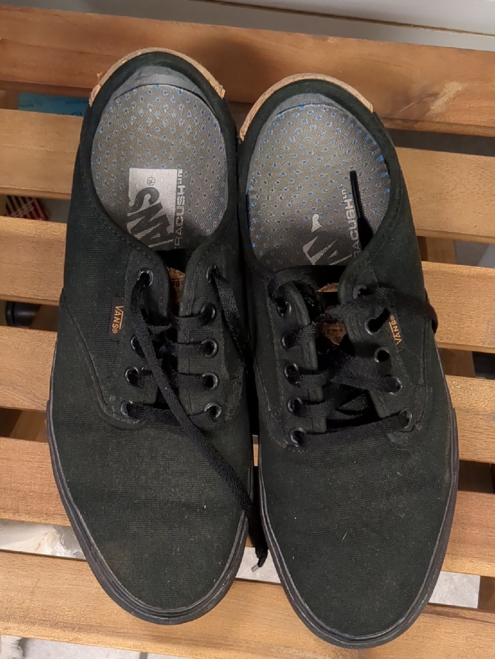 Vans Black Canvas Men’s Low-Top Sneakers